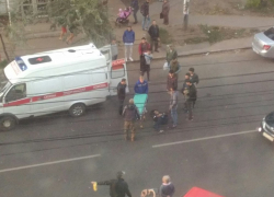 Снимки сбитого в Северном микрорайоне Воронежа мужчины опубликовали в Сети