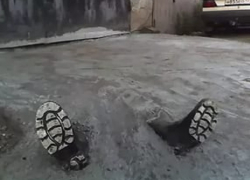 Замурованного в бетон мужчину нашли в Воронежской области