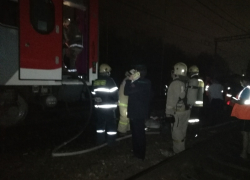  Вагон поезда «Воронеж-Москва» загорелся в Рязани