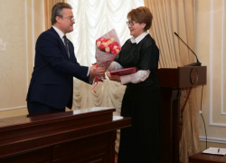 Чиновница Елена Гудкова получила «Благодарность земли Воронежской»