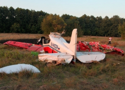 В Липецкой области разбился самолет жителя Воронежской области 