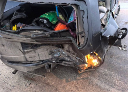 Женщина угодила в больницу после столкновения Daewoo и Ford в Воронежской области