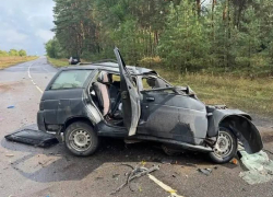 Водитель выехал на встречку и скончался в Воронежской области 