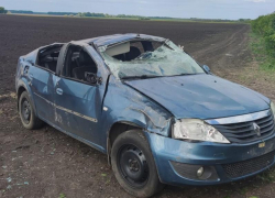 Женщина и подросток пострадали в ДТП с опрокинувшимся автомобилем в Воронежской области