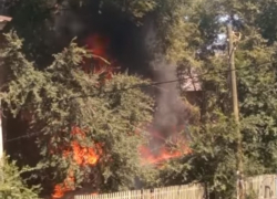 Взрывы и огонь на Ленинградской испугали воронежцев