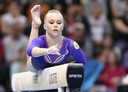 Воронежская гимнастка Ангелина Мельникова перед стартом на Олимпийских игра получила травму ноги