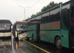 4 человека пострадали в ДТП с рейсовыми автобусами под Воронежем