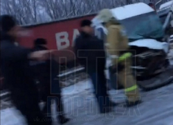 Последствия смертельного ДТП с 7 пострадавшими под Воронежем попали на видео