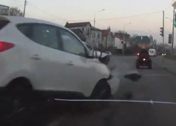 В Воронеже в тройном ДТП пострадал 9-летний мальчик (Видео)