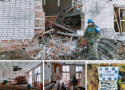 Опубликовано фото последствий обстрела укронацистами подшефного поселка Воронежской области