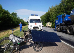 Бельгийского участника международного велопробега сбили на воронежской дороге