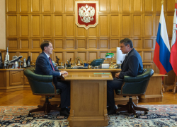 Алексей Гордеев с главой воронежского избиркома обсудил подготовку к выборам президента