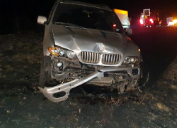 Опубликовано фото массового ДТП с BMW и КамАЗом на воронежской трассе 