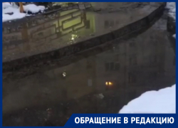 Разлившиеся нечистоты и вонь подарили воронежцам из Центрального района 