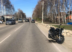 Опубликовано фото последствий жесткого ДТП с мотоциклом под Воронежем