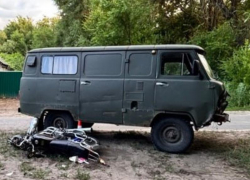Малолетний мотоциклист и его 12-летняя подруга попали в ДТП с «буханкой» в Воронежской области 