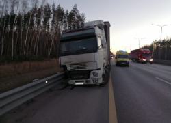 Опубликовано фото с места смертельного ДТП с двумя грузовиками на М-4 «Дон»
