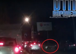 Автомобиль снес пенсионерку на переходе в Воронеже и попал на видео