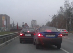 В Воронеже пьяный водитель скрылся с места ДТП на Московском проспекте (ВИДЕО)