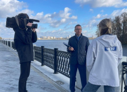 Воронеж в объективе Первого канала: телевизионщики сняли сюжет о Петре I