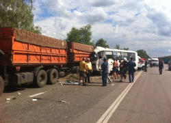 Страшная авария под Воронежем: 15 человек в больнице, 1 погиб