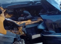 Инспектор ДПС бросился тушить полыхавшую «Газель» под Воронежем