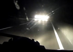 Воронежец снял, как перевернулся на Fiat из-за ослепительного лихача