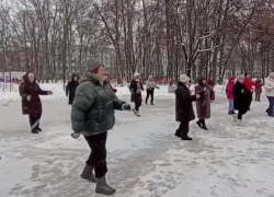 Зажигательный опен-эйр пенсионерок сняли на видео в воронежском парке «Орленок»