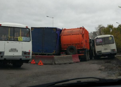 Массовое ДТП с автобусом парализовало воронежскую окружную