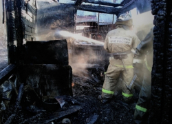 В жилом доме в Воронеже сгорели три квартиры