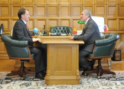 Воронежский губернатор Гордеев встретился с лидером партии Родина Журавлевым: говорили о патриотизме