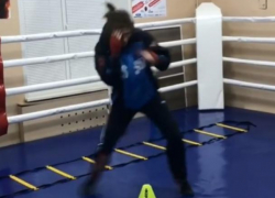 Воронежская "Черная пантера" показала ураганную скорость боксерских ударов