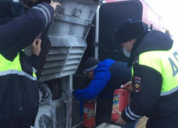 Рейсовый автобус с 48 пассажирами загорелся на М-4 «Дон» 