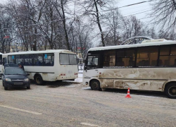 Опубликовано фото с места, где сбили мужчину рано утром в центре Воронежа