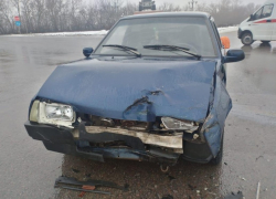 Опубликовано фото массового ДТП с пострадавшим ребенком на воронежской трассе