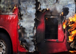 Автобус с воронежскими студентами загорелся под Туапсе