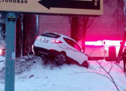 Авария с участием угнанного автомобиля в Воронеже попала на видео