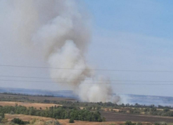 Новый пожар случился в Богучаре в Воронежской области 