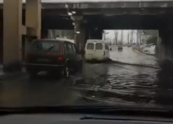 Погружение машин в бездну Землячки сняли в Воронеже