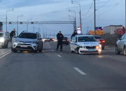 Последствия ДТП с экипажем ДПС сняли на видео в Воронеже