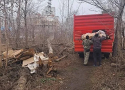 Стихийную свалку убрали из Северного леса в Воронеже