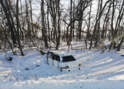 Автомобилист не справился с управлением и перевернулся под Воронежем