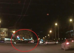 Массовое ДТП в центре Воронежа сняли на видео