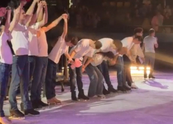 Яркий праздник подарили горожанам звезды фигурного катания в воронежском «Юбилейном»