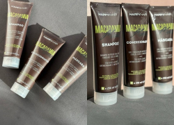 Набор шампунь, кондиционер и маска для волос Happy Hair Macadamia