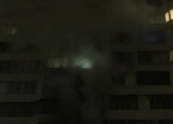 В Воронеже на Левом берегу горела квартира: пострадали люди