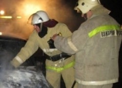 В Воронежской области  в сгоревшем автомобиле обнаружен труп мужчины 