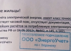 Коммунальные мошенники продолжают терроризировать воронежцев счетчиками