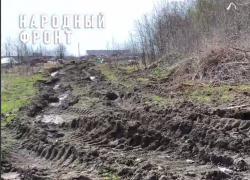 Жители Воронежской области готовятся пробираться по непролазной грязи