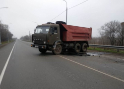 Снимки жуткого лобового ДТП с КамАЗом опубликовала воронежская полиция
